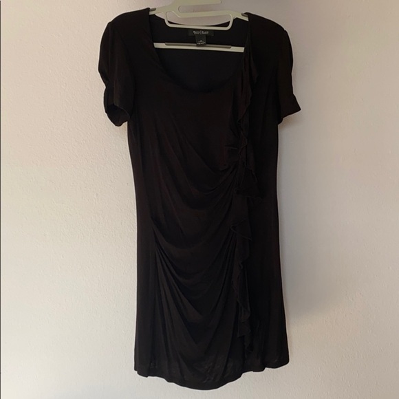 White House Black Market Dresses & Skirts - White House Black Market Soft Ruffle Dress S